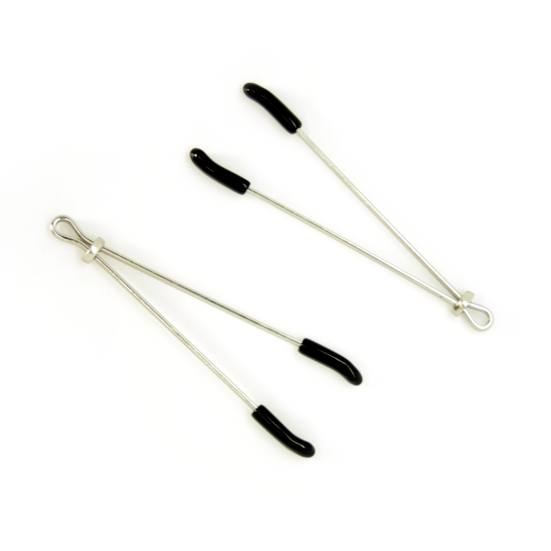 Adjustable Tweezer Style Nipple Clamps - Great For Beginners Or Experienced Users! - Bondage