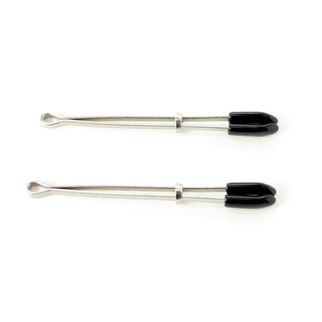 Adjustable Tweezer Style Nipple Clamps - Great For Beginners Or Experienced Users! - Bondage