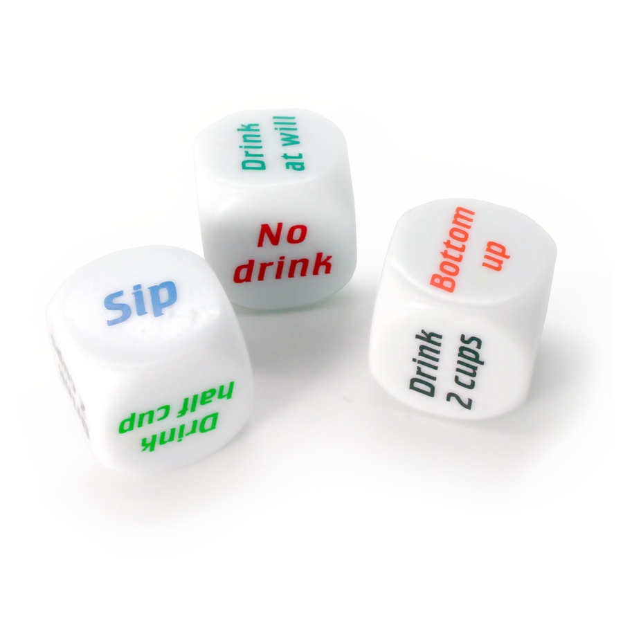 Rolling Decider Drinking Dice - Games