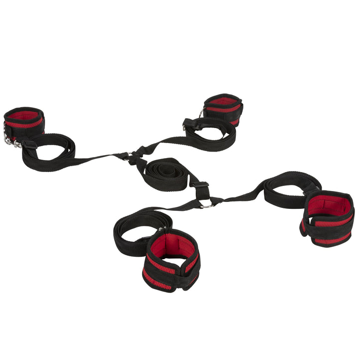 Bondage Restraint System With Mask - Bondage