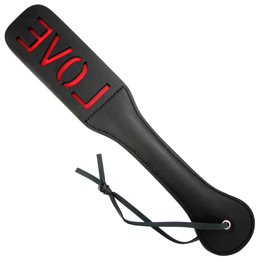 LOVE Impressions Leather Spanking Paddle - Bondage