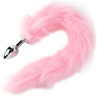 Pink Sexy Fox Tail Anal Plug - Anal Toys