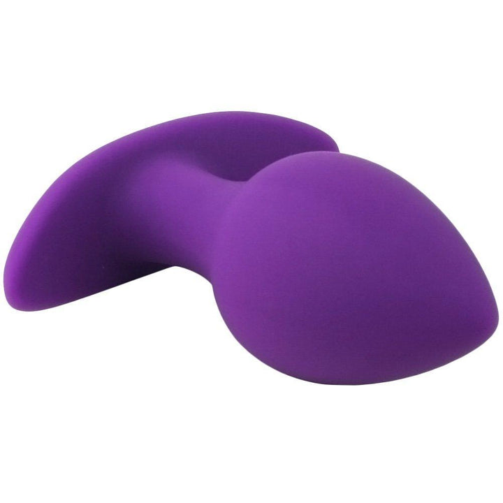 Purple Silicone Anal Plug - Flexible Neck! - Anal Toys