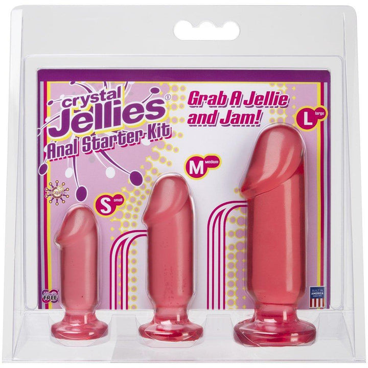 Crystal Jellies Anal Starter Kit - Anal Toys