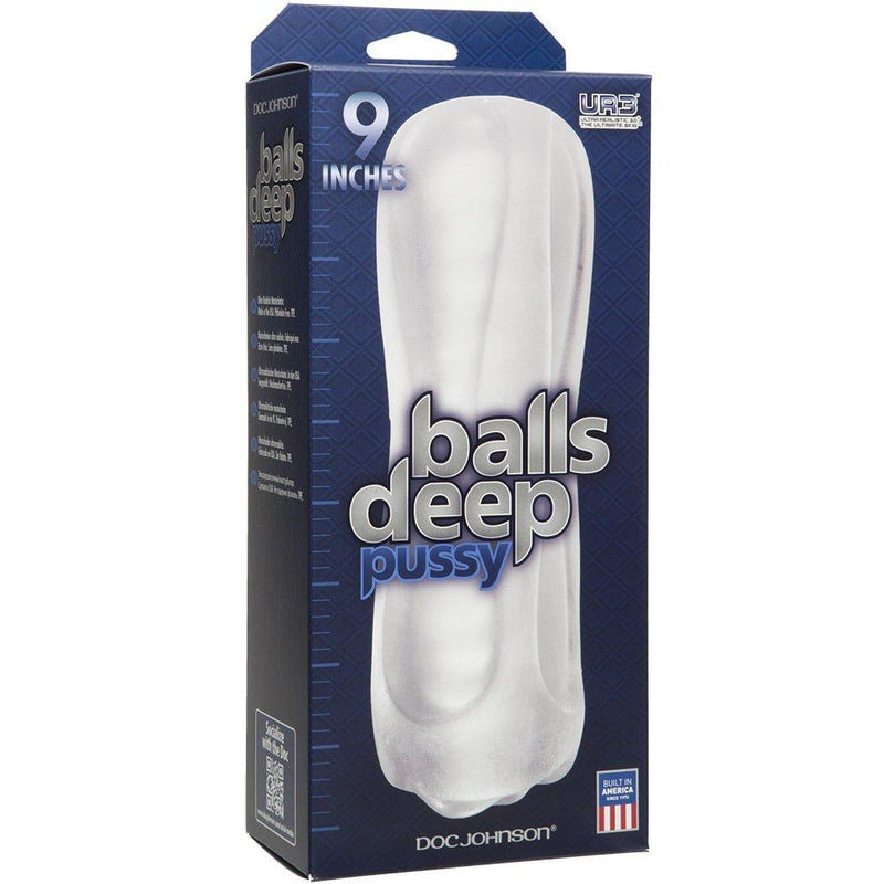 Balls Deep Pussy Stroker 9 Inch - Male Sex Toys