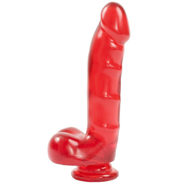 Jelly Cock & Balls Suction Cup - Dildos