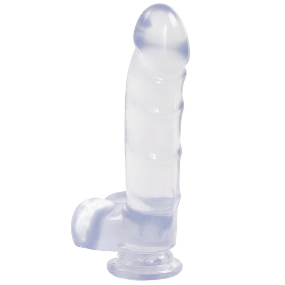 Jelly Cock & Balls Suction Cup - Dildos