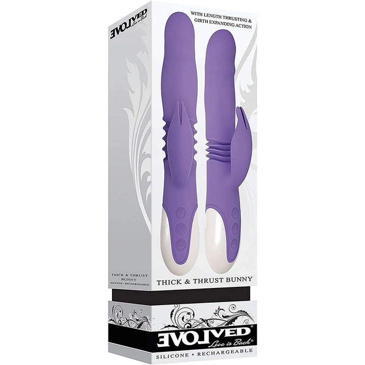 Image of the product packaging of the thick and thrust rabbit.