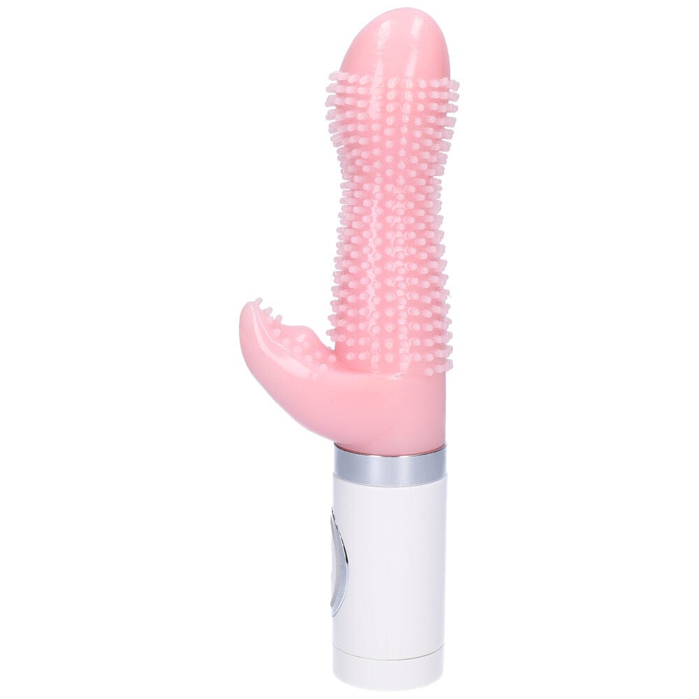 Dual-action vibrator from the side.