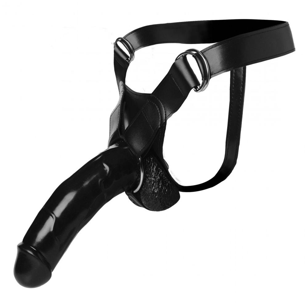 9 Inch Hollow Strap-On Dildo - Dildos