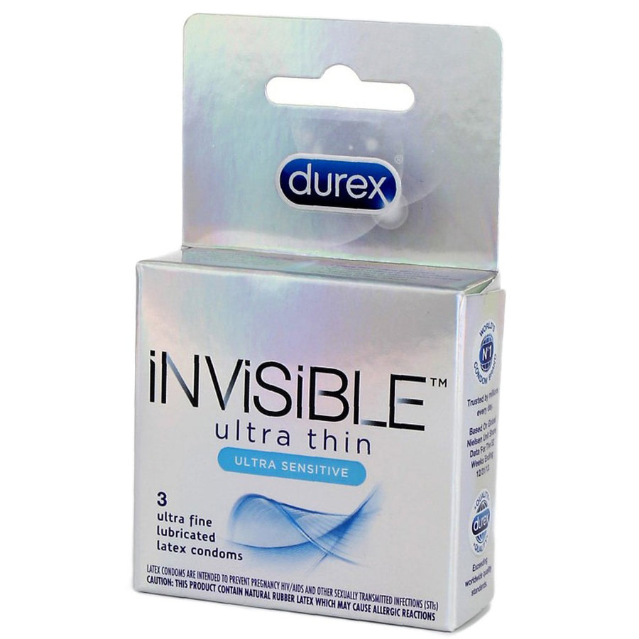 Durex Invisible Ultra-Thin Condoms - Condoms