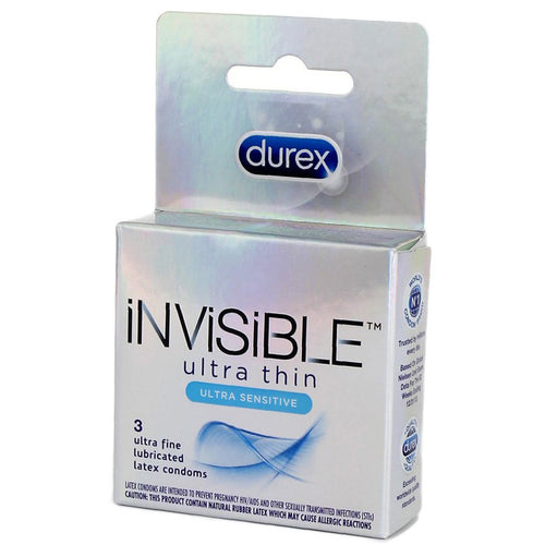 Durex Invisible Ultra-Thin Condoms - Condoms