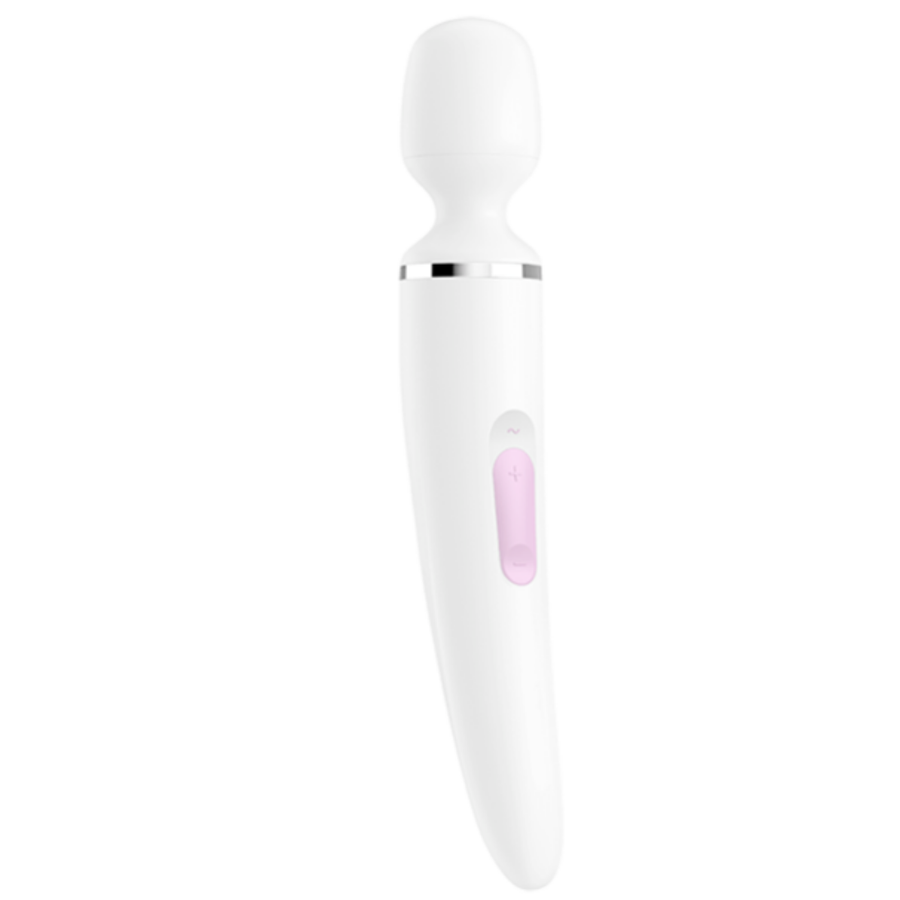 Satisfyer Wand-er Woman Silicone Rechargeable Massager - Vibrators