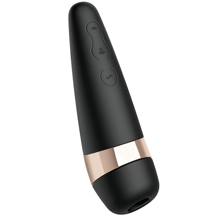 Image of the satisfyer clit stimulator! Enjoy intense clitoral pleasure as well as powerful vibrations for added stimulation. Perfect for enhancing solo play or foreplay with your partner.