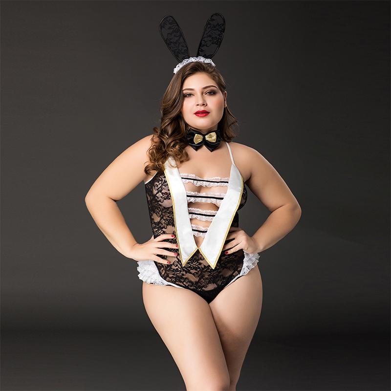 Sexy Bunny Costume - L-XL - Lingerie