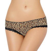 Leopard Open Back Panty - Three Sizes Available - Lingerie