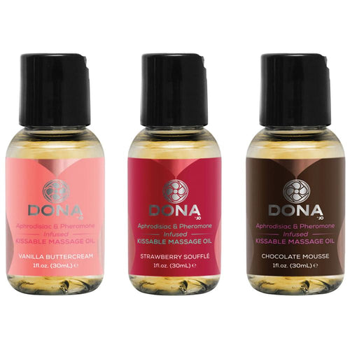 Let Me Kiss You Massage Oil Set - Massage Oils