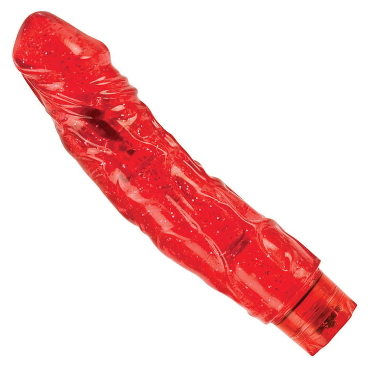 Love Vibes Big Boy Lover Glitter Jelly Vibe - Vibrators