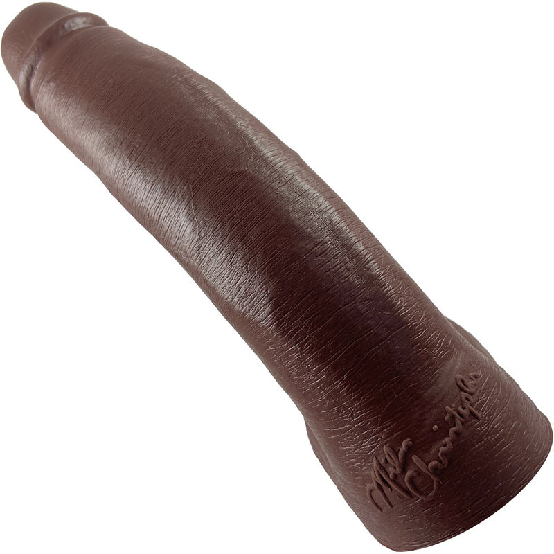 Another image of the thick dildo. This toy features Milan Christopher&