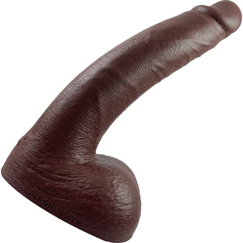 Image of Fleshjack silicone dildo! This ultra realistic dong is perfect for those who want real-feel pleasure! It is flexible, thick, and great for sensitive skin! Try Milan Christopher out today!