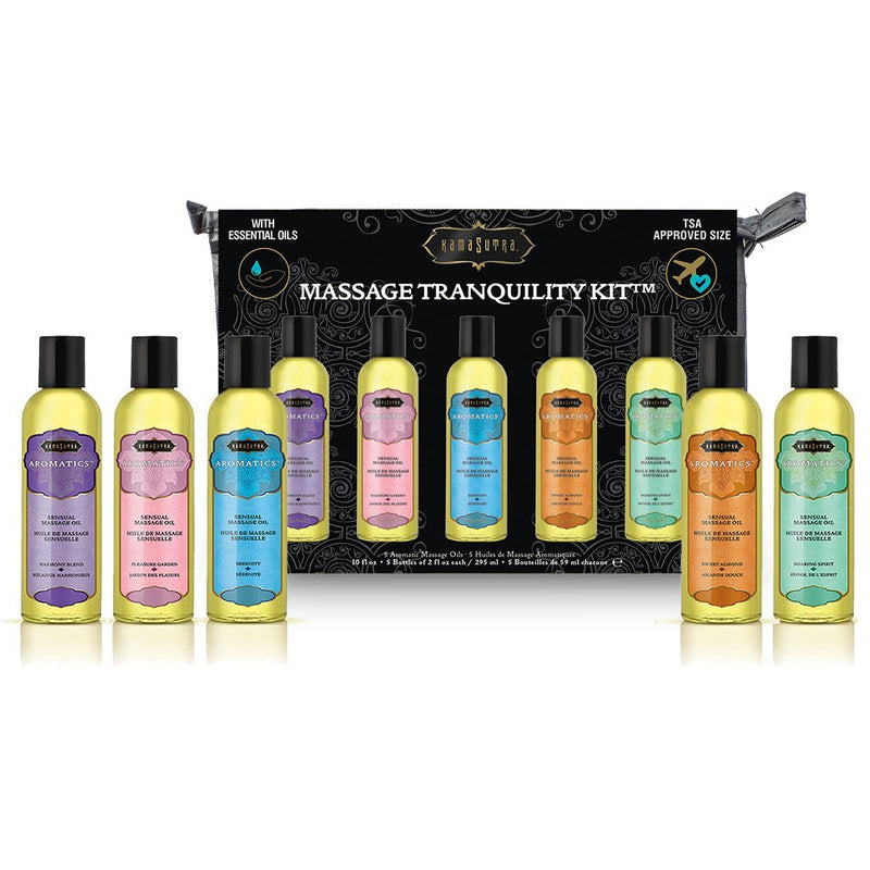 Kama Sutra Aromatics Massage Tranquility Kit - Lubes