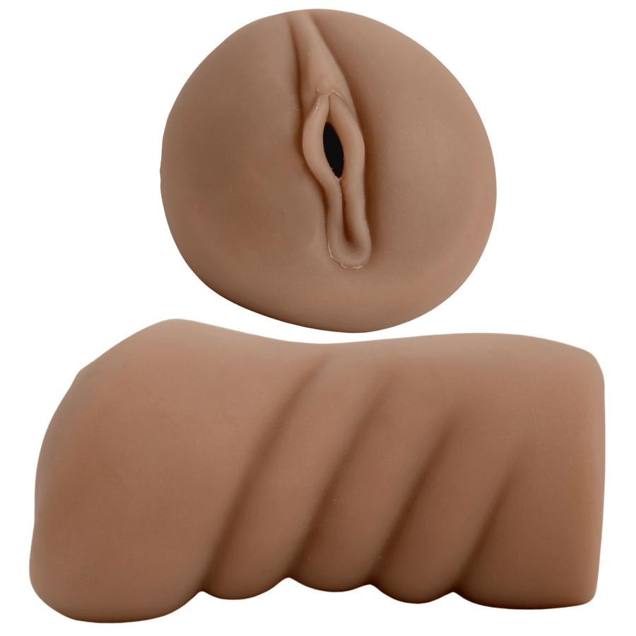 Easy gripped realistic vagina stroker for men
