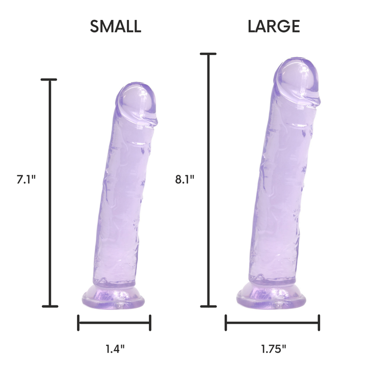 Realistic Feel Suction Cup Dildo | Jelly Dildos