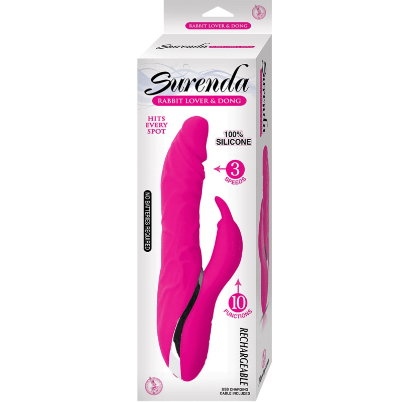 Rechargeable Rotating Rabbit Dildo - Vibrators