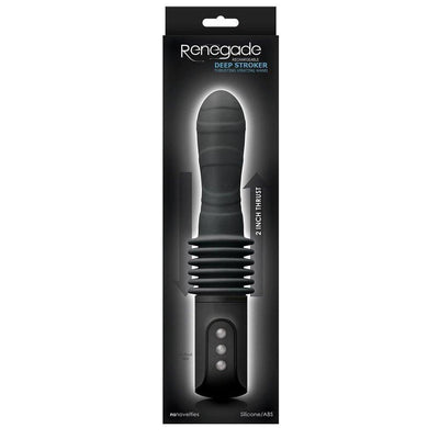 Deep Stroker Rechargeable Thrusting & Vibrating Wand - Vibrators