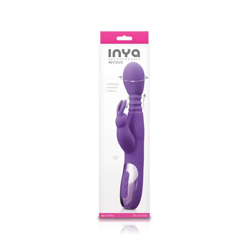 NS Novelties Rotating Thrusting Rabbit Vibe - Vibrators