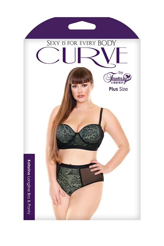 Katarina High Waist Lingerie Set - Clearance Items