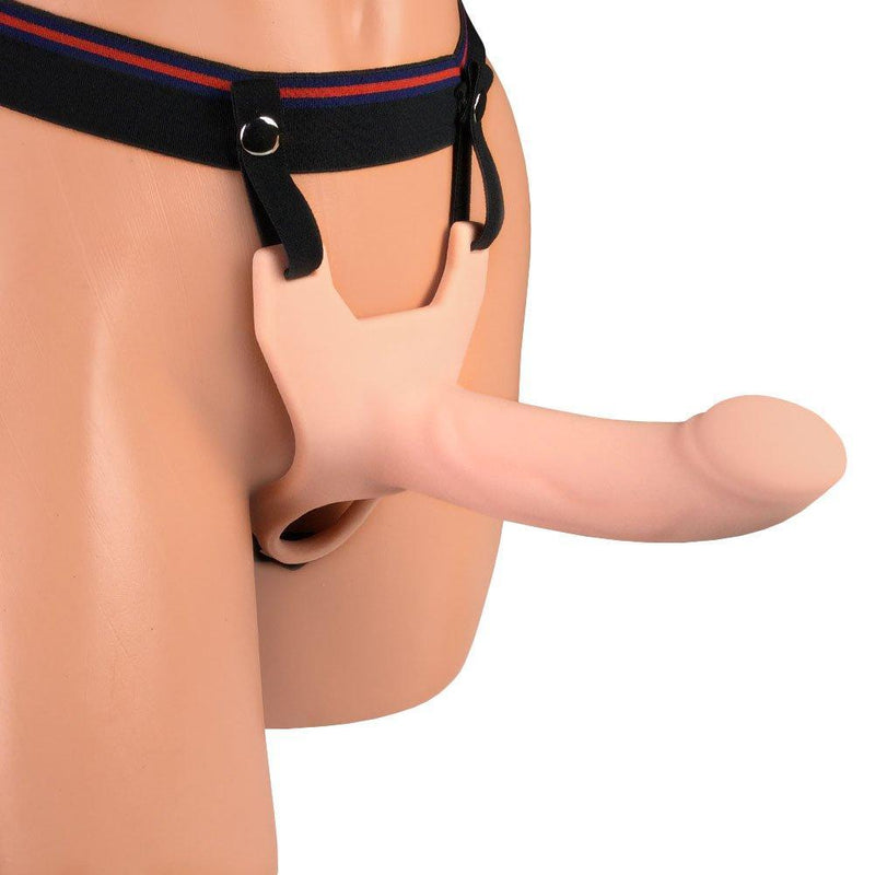 Silicone Hollow Strap-On - Male Sex Toys