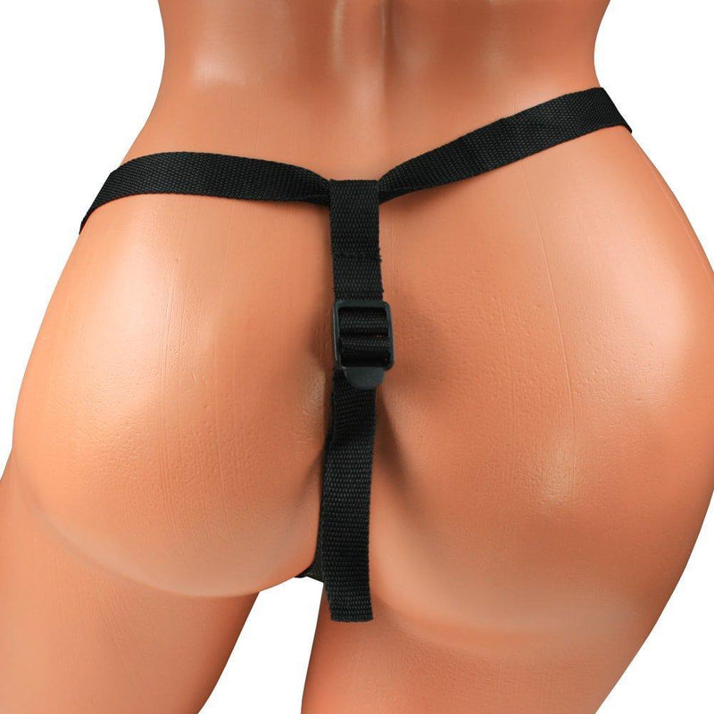 Silicone Curved Strap On Set - Dildos