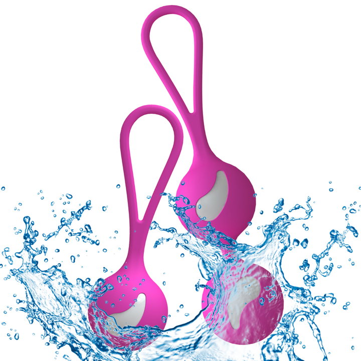 Duotone Silicone Kegel Ball Set | Waterproof Ben Wa Balls