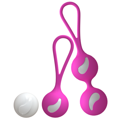 Duotone Silicone Kegel Ball Set | Orgasm Balls