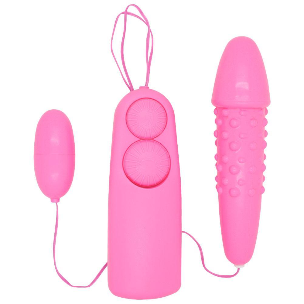 Powerful Dual Vibrating Bullet Set  - Clearance Items