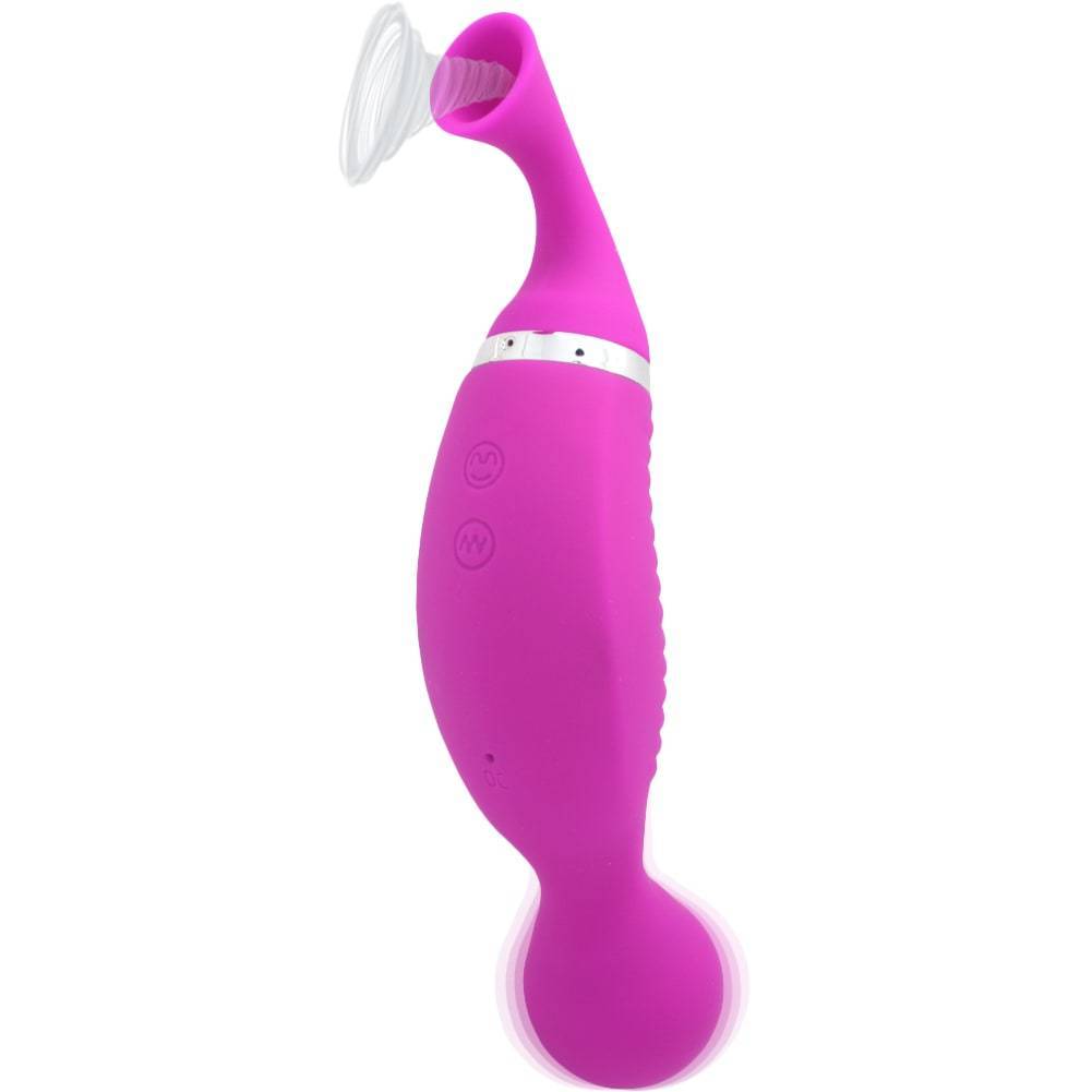 Duo Tease Clit Sucker & Vibrator - Vibrators