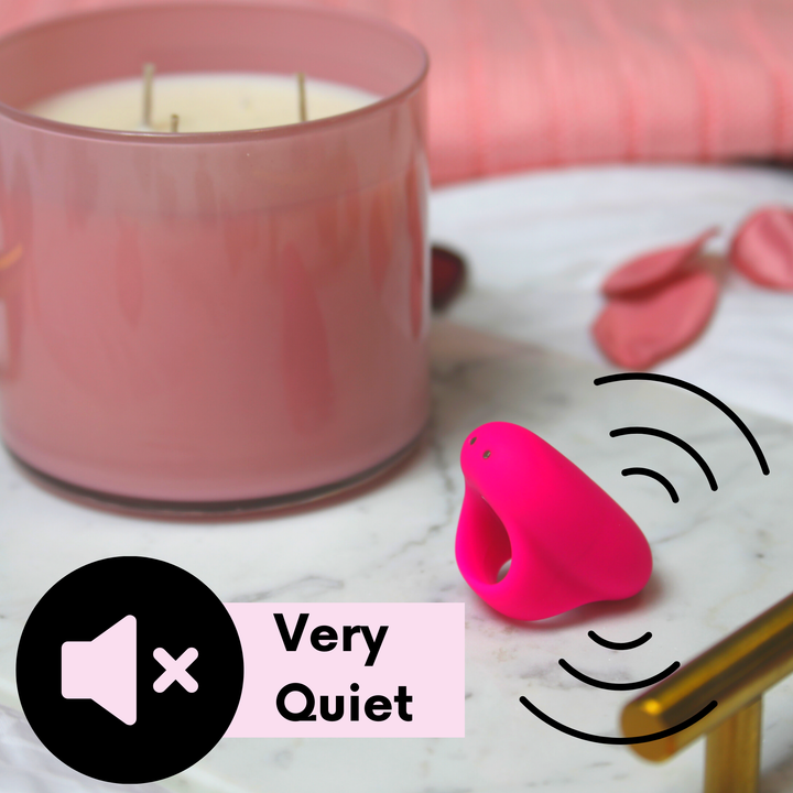 photo of the reyna finger vibrator with very quiet vibrations