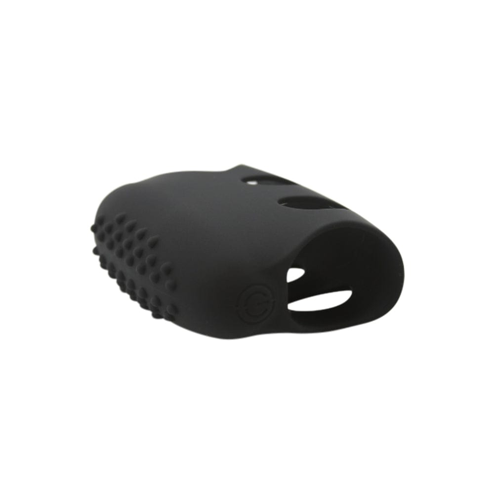 Finger vibrator with teasing pleasure bumps to massage clit or nipples