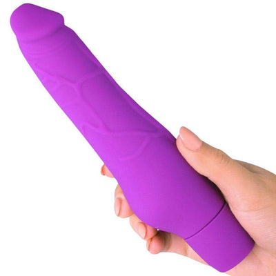 Silicone Vibrating Dildo - Dildos