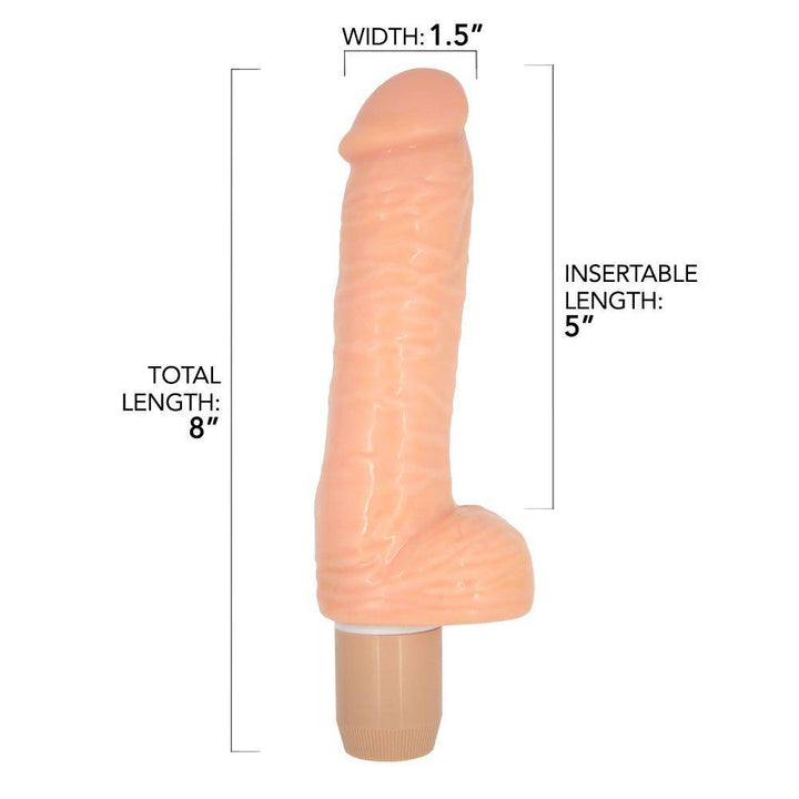Thick Stud Vibrating Dildo - Dildos