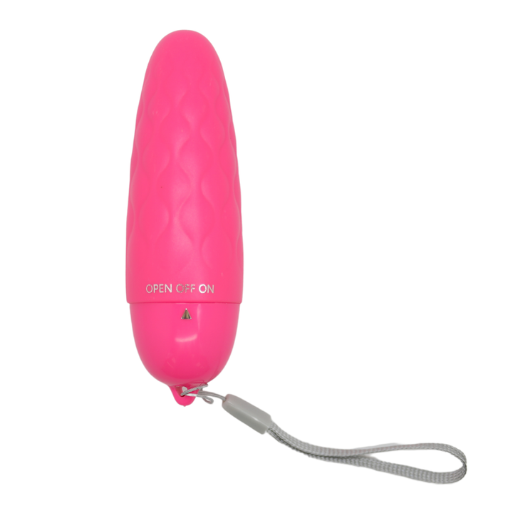 Image of the vibrator. This basic vibe is great for beginners as it is easy to use and compact! Spice up your masturbation session tonight with this pink vibrator that will give you mind-blowing pleasure!