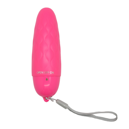 Image of the vibrator. This basic vibe is great for beginners as it is easy to use and compact! Spice up your masturbation session tonight with this pink vibrator that will give you mind-blowing pleasure!