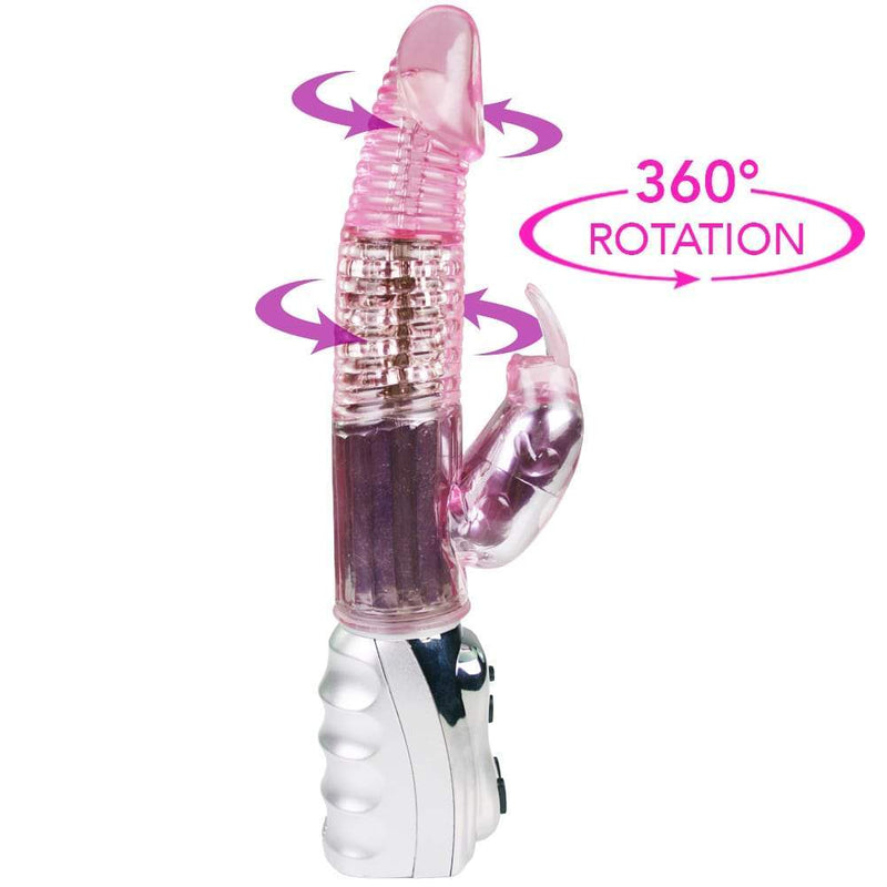 Rabbit Vibrator Shown Using 360 Degree Movements