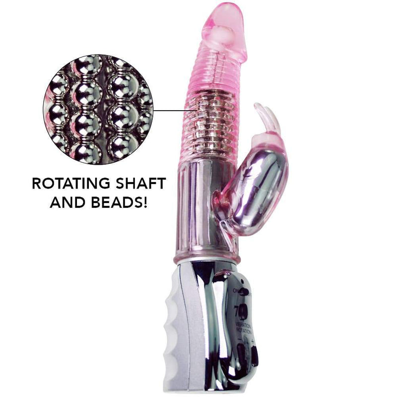 Rabbit Vibrator Focus Image On Rotating Beads