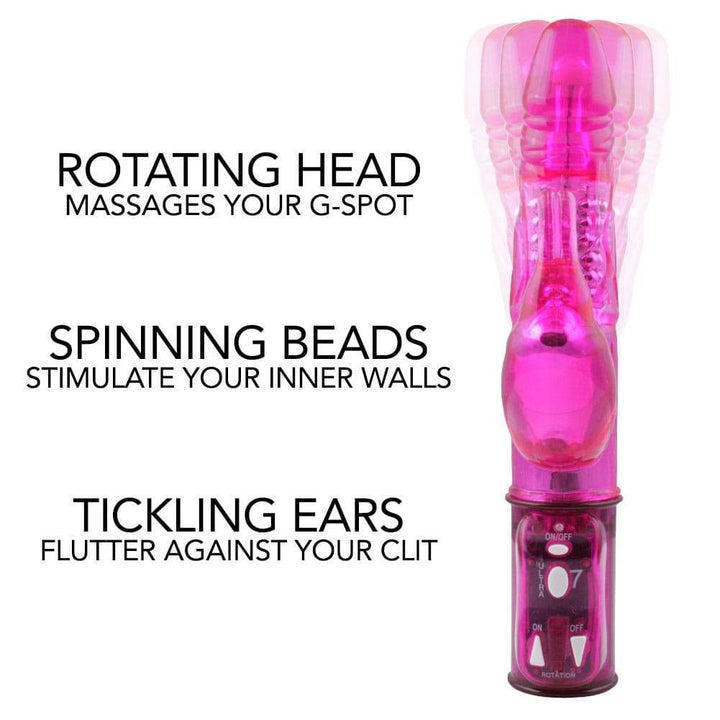 Realistic Rotating Rabbit Vibe - Vibrators