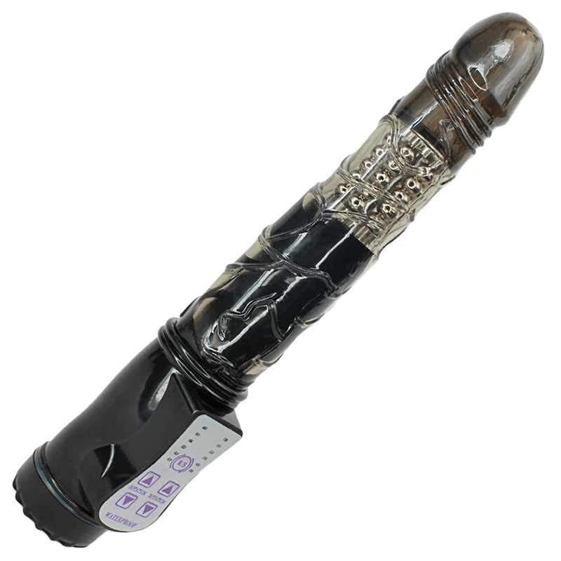 Rotating dildo.