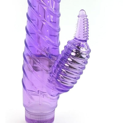 April's Curved Seduction Dual Stimulator - Vibrators