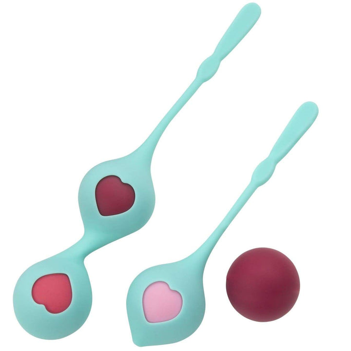 Weight duo tone kegel ball set of 2