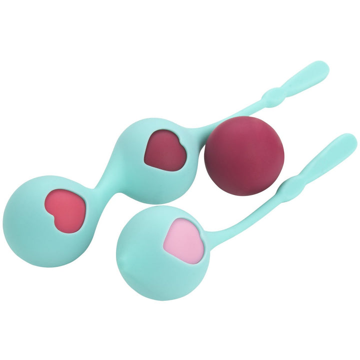Pleasure ball exerciser set colorful